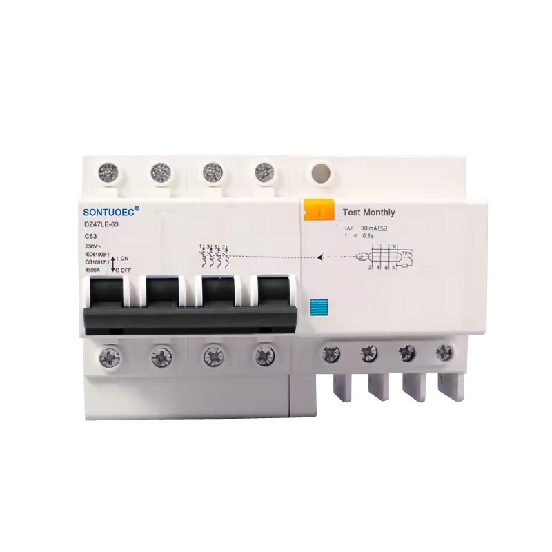 ປະເພດ AC 4P RCBO
